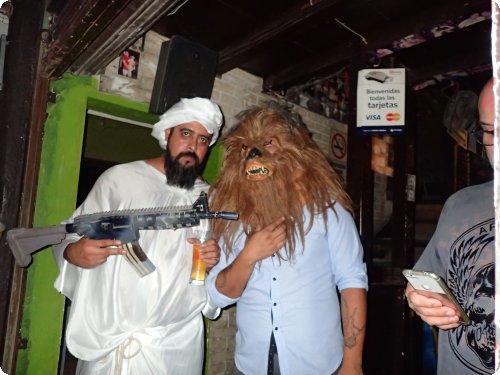 Willkommen am Ende des Univesums: Osama und Chewbacca